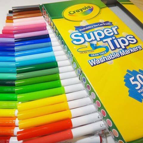 CrayolaPhils's tweet photo. Your favorite calligraphy tool, Crayola SuperTips 50s.
#crayolaph
#calligraphytool
#supertips
#markers https://t.co/4jZpIIjK24