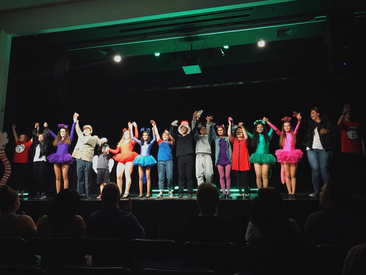 FHSFalcons's tweet photo. You have two more nights, 9/29 &amp; 9/30, to see @FoothillDrama ’s incredible, student-directed show, Seussical the Musical! MPR / 7PM / $5 @ 🚪 https://t.co/A5dlsa6RfF