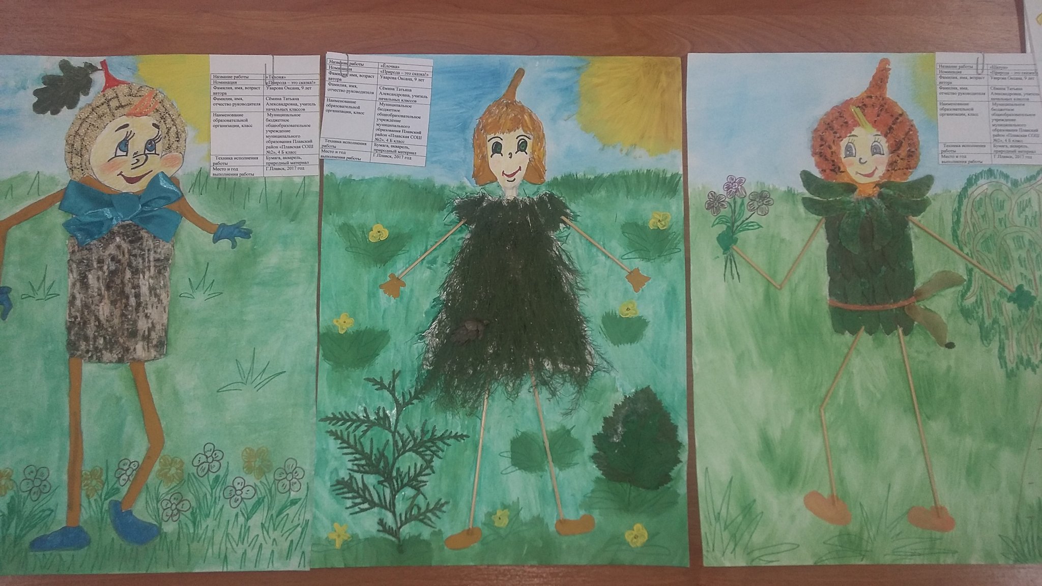 Рисование детьми Эколята
