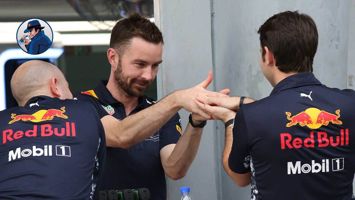 🕵️ SPY: The Illuminati know each other by a subtle, secret handshake... #RBSpy #MalaysiaGP 🇲🇾 #F1