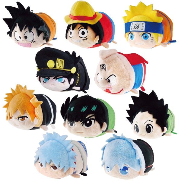 文教堂joy 松本店 グッズ入荷情報 週刊少年ジャンプ50周年記念ジャンプオールスターズ ぽてコロマスコット 週刊少年ジャンプ50周年記念ジャンプオールスターズ ぽてコロマスコットぷち 入荷致しました 新商品コーナーにてお求めください