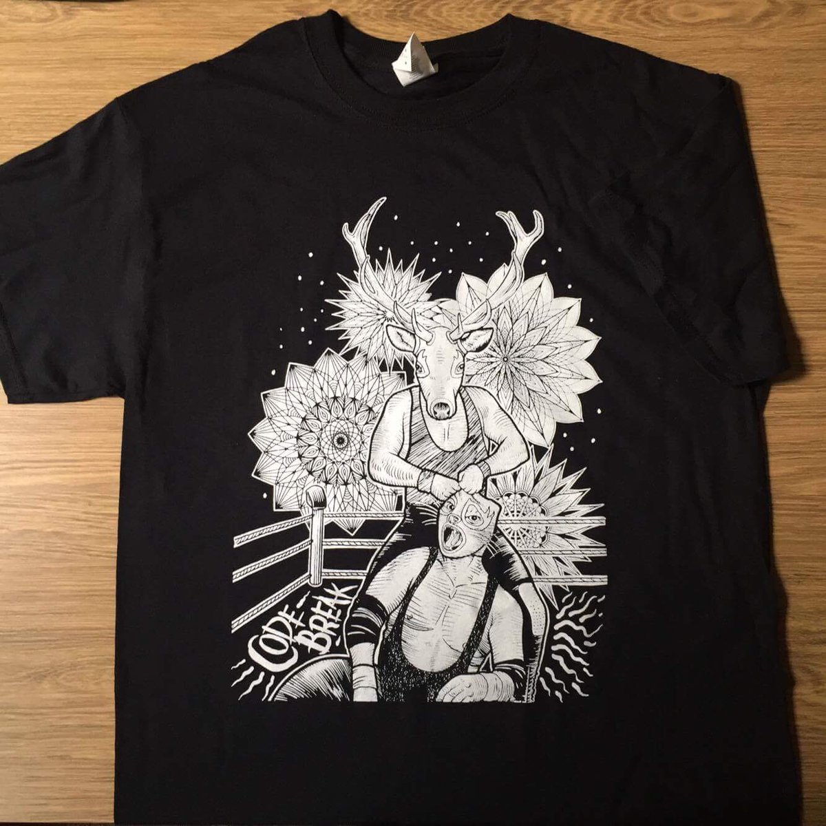 We have t shirts.... exclusively designed by our good mate Max McCartney you can get one for yourself tmz at Maguire's #codebreak #punkrock