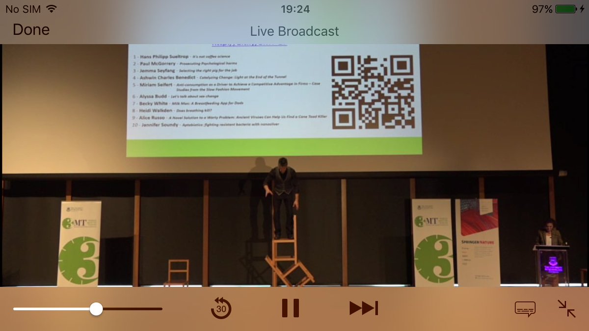 CSUArts_Edu's tweet photo. Watching Dan @CharlesSturtUni @csu_scci perform at #3mt via livestream in New Zealand after #ARMS2017 #wondersofmoderntechnology https://t.co/kKGOtVbuS3
