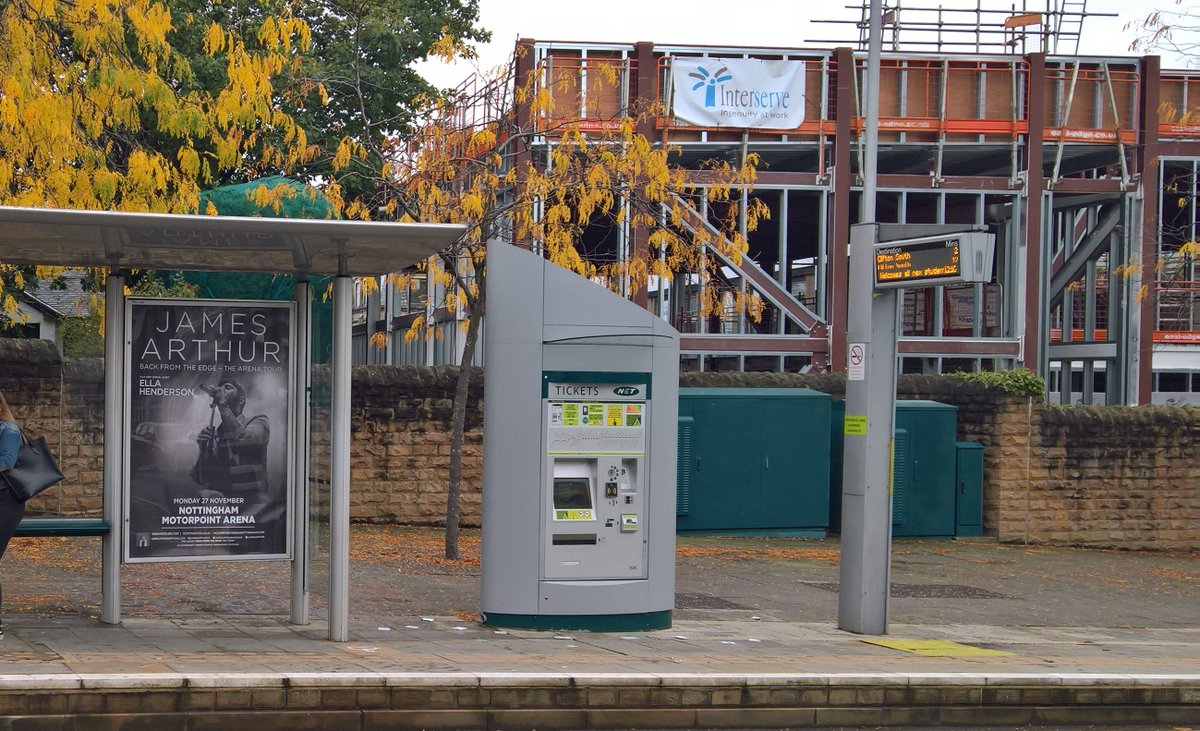 miketerryoutdo's tweet photo. Shown Outside #Nottingham #highschool is @JamesArthur23 @NETTram #6Sheet #ooh #advert at @nottinghamarena in #November #tramadswork https://t.co/WY6L9PMxab