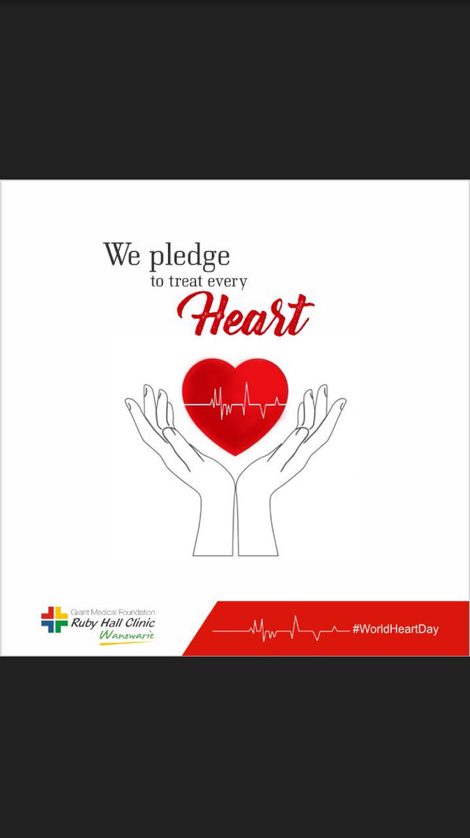 This World Heart Day let's make it count. #rubyhall #worldheartday #careandhope #knowyourheart

Contact us - wanowrie.rubyhall.com