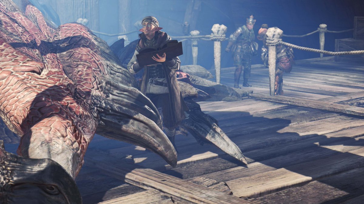 モンスターハンターワールド アイスボーン公式 En Twitter 調査拠点アステラ では拠点内にモンスターの姿も なんとクエストで捕獲されたモンスターは 調査拠点アステラ に運ばれる ここではモンスターの生態を調査している研究者もいるようだ 詳細は続報 モンスターハンターワールド アイスボーン公式 En Twitter 調査拠点アステラ では拠点内にモンスターの姿も なんとクエストで捕獲されたモンスターは 調査拠点アステラ に運ばれる ここではモンスターの生態を調査している研究者もいるようだ 詳細は続報