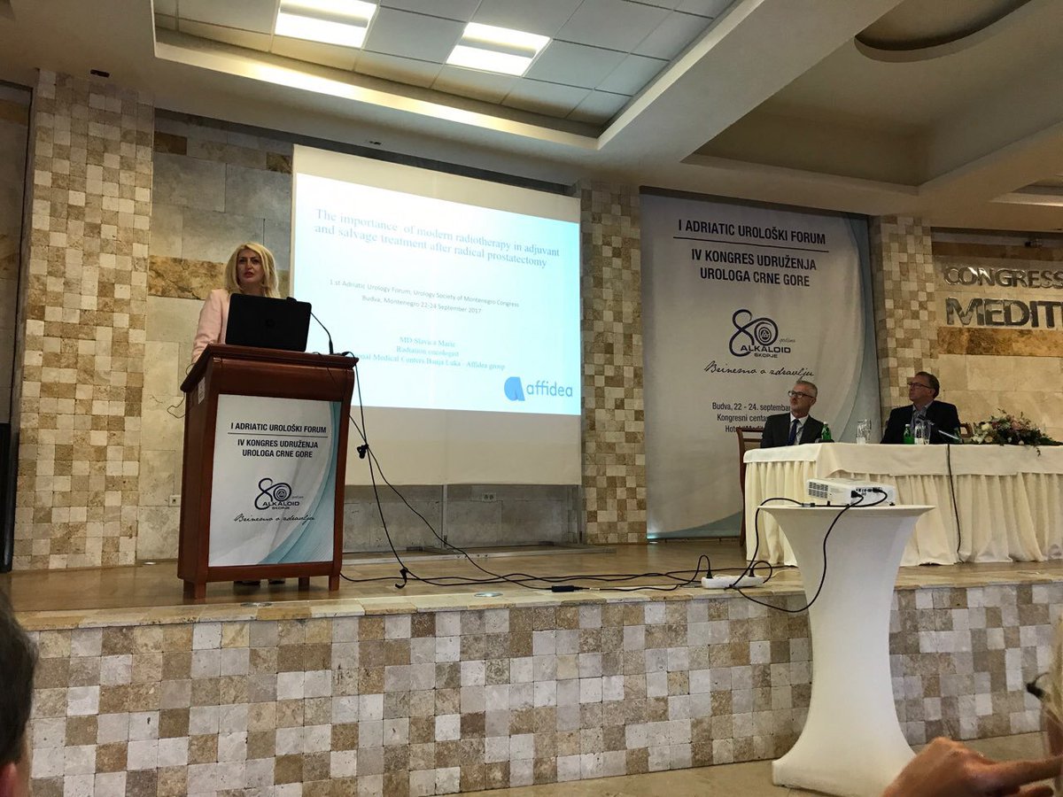 IMCBL_Affidea's tweet photo. Jesen je u #IMCBanjaLuka počela aktivno: naši predstavnici su predavali na skupu (SEETRO 2017) u Sofiji i na Kongresu urologa CG u Budvi. https://t.co/aT0Nqfnq0O