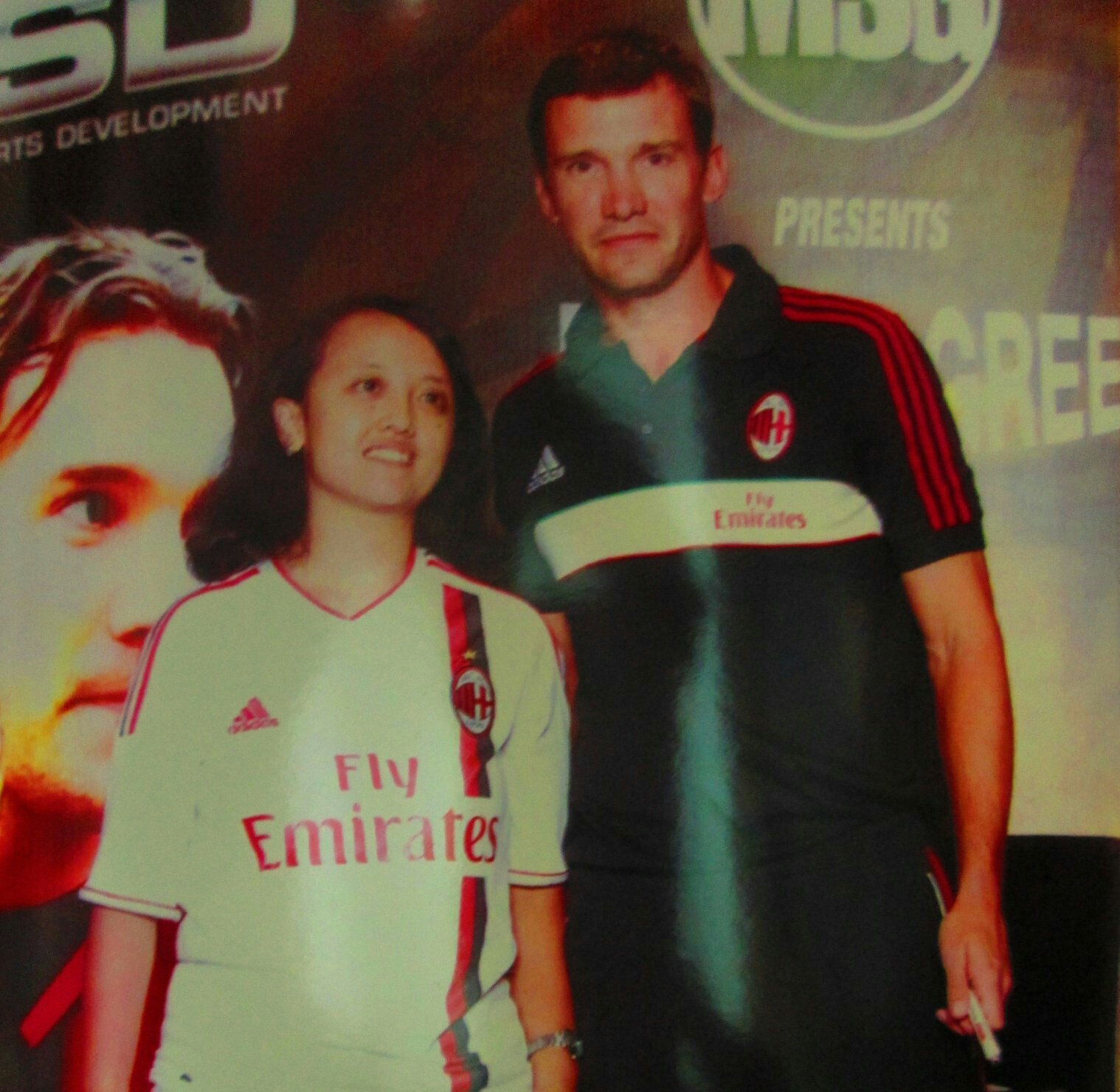 Happy birthday Andriy Shevchenko !!! Wish you all the best! I was lucky to have met you!    