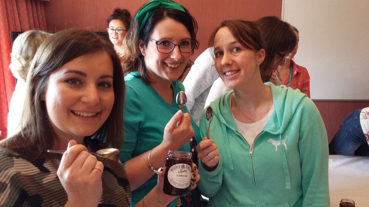 Tamesidediab's tweet photo. Jam tasting to show that sometimes less choice is more. #tameside #delvelopment #diabetes improving service #teamtameside https://t.co/hQ3FOOUcfM