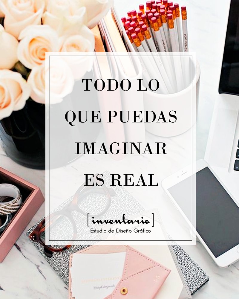 DGInventario's tweet photo. Todo se puede lograr, sólo hace falta IMAGINAR- ✨
#ViernesEmprendedor #Frases #Viernes https://t.co/KUvlZAyvYt