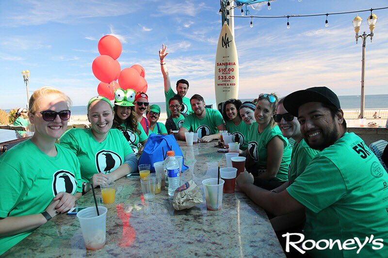 therookrun's tweet photo. Celebrate post-run by joining us for the After Party at @RooneysOcean. Drink specials &amp; live music from The Chris Morrisy Band! #rookrun https://t.co/DIBxdhxgLi