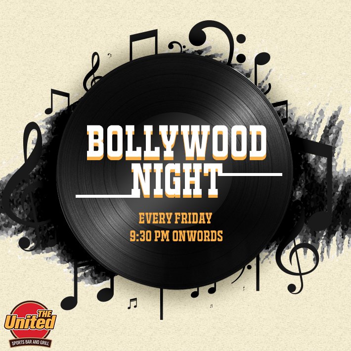 UNITEDBar's tweet photo. Dance like nobody’s watching. Twist and swirl till the wee hours of #BollywoodNight #FridayFeeling https://t.co/oteo7QRPp5