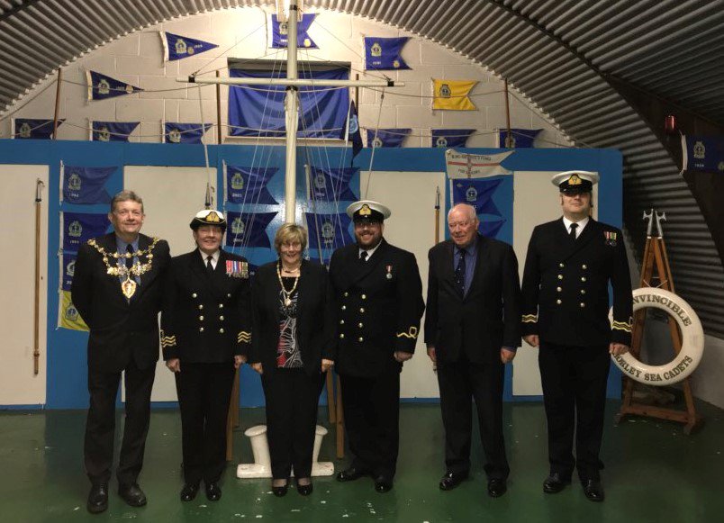 An impressive <a href="/ChorleySCC/">Sea Cadets Chorley</a> Royal Navy Parade 2017 as I joined NW Area SSO Cdr J Evans, officers &amp; cadets,super windsurf display &amp; Yr talk.👏👏
