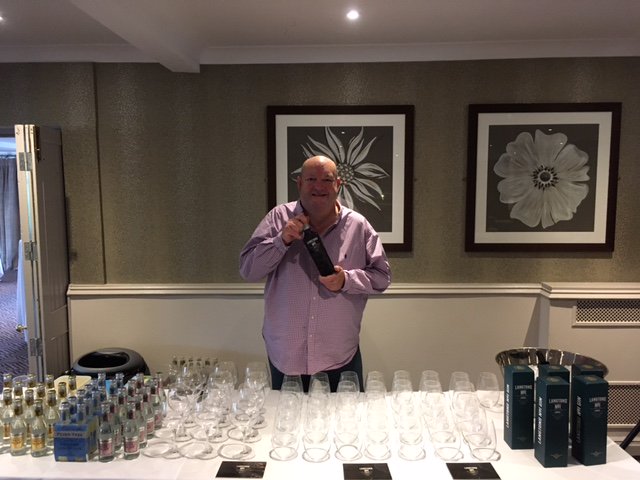 Nick Dymoke - Marr with <a href="/langtonsgin/">Langtons No.1 Gin</a> at a tasting yesterday 😀#tasting #gin