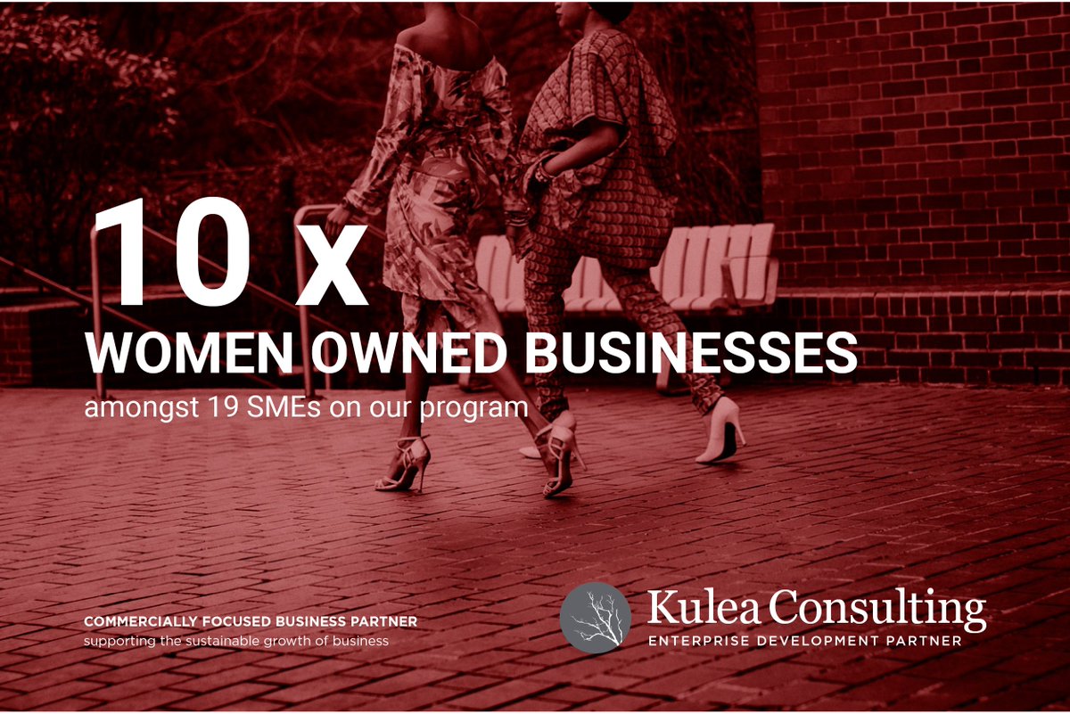 We're assisting the empowerment of South African Black Women. #sme #enterprisedevelopment