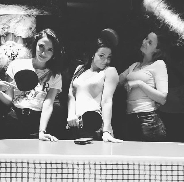 Klariza, Meg and Lily last night ❤️❤️