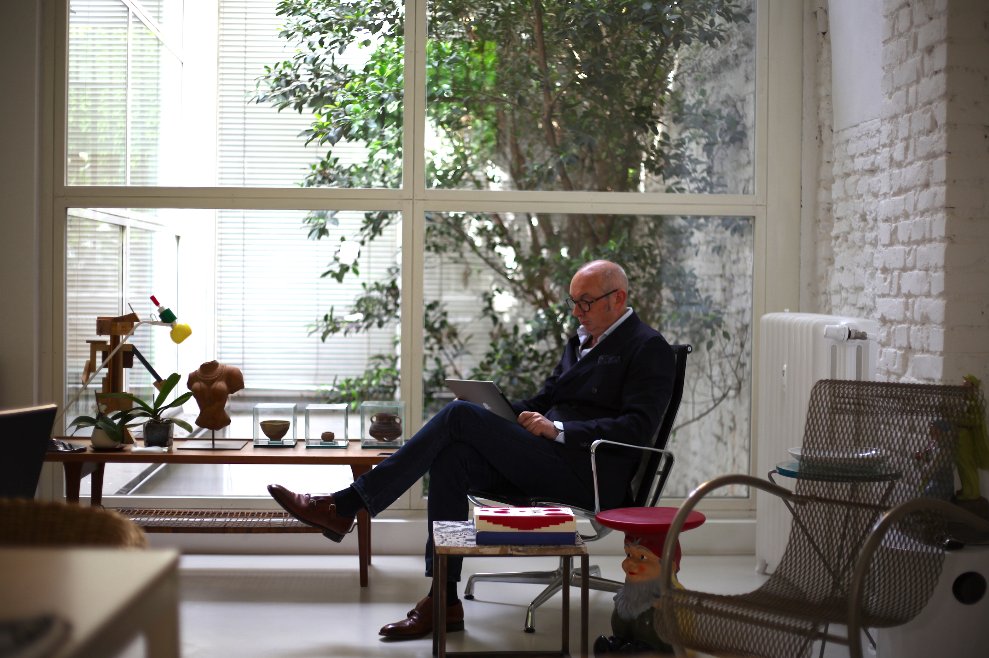 We meet Piero Lissoni's first collection with B&amp;B Italia, a collaboration that began at a dinner over 20 years ago: bit.ly/2hyKTwm