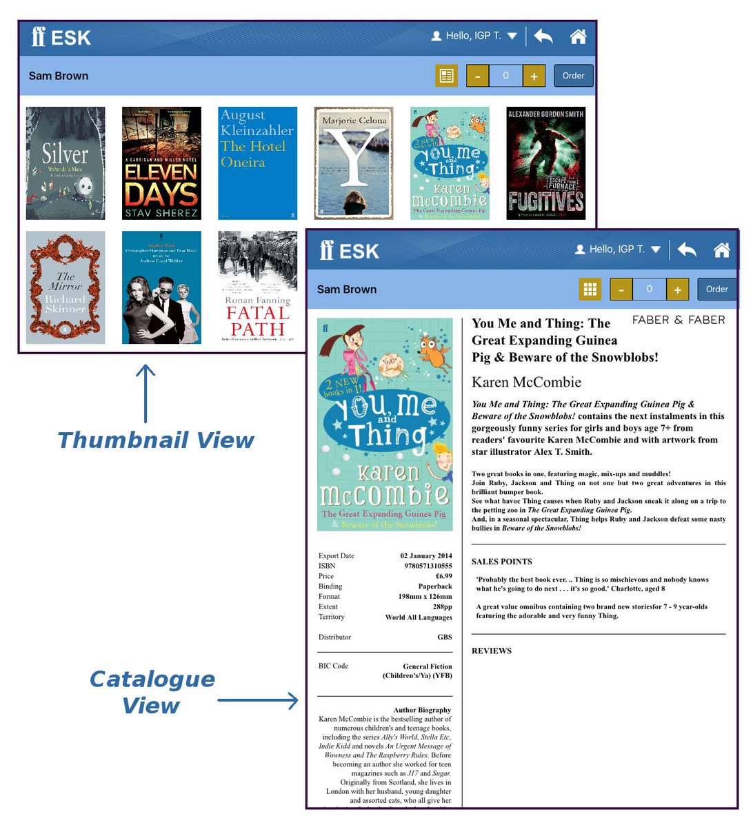richardigp's tweet photo. The Faber Publisher #ESK has amazing catalogue PDF generation options thanks to #IGPDigitalPublisher. 
ESK redefines laborious #eprdctn and bringing it smoothly into the business stream if #Publishers use the right tools. 

#IGPDigitalPublisher https://t.co/v3DgEQHyy2 https://t.co/J9ylIHqwHA