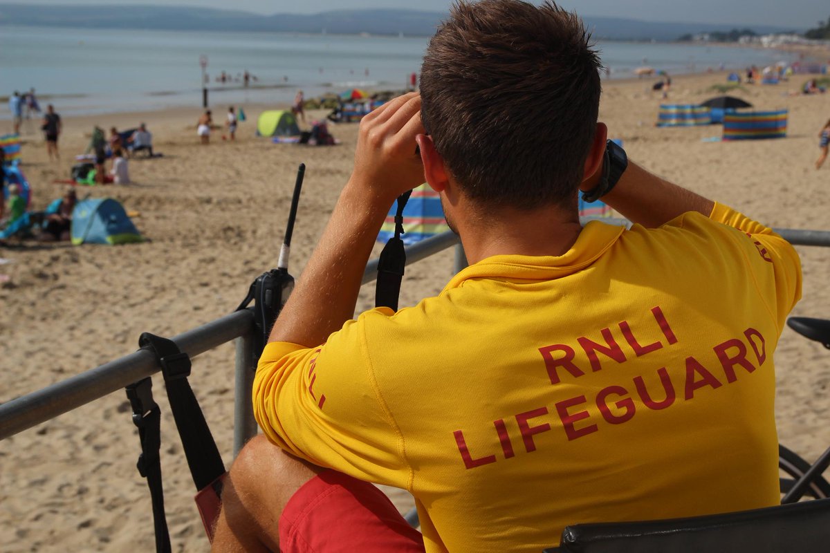 RNLI's tweet image. Lifeguard patrols on Dorset beaches come to an end on Sunday, after a busy summer keeping visitors safe rnli.info/HZQgNU