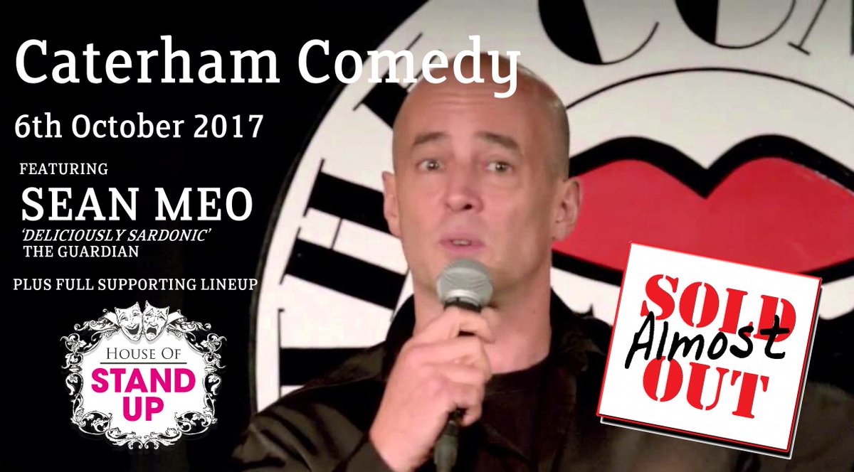 EARLYBIRD TIX END TONIGHT houseofstandup.co.uk/caterham  #caterham #croydon #coulsdon #purley #tandridge #oxted #godstone #kenley #warlingham