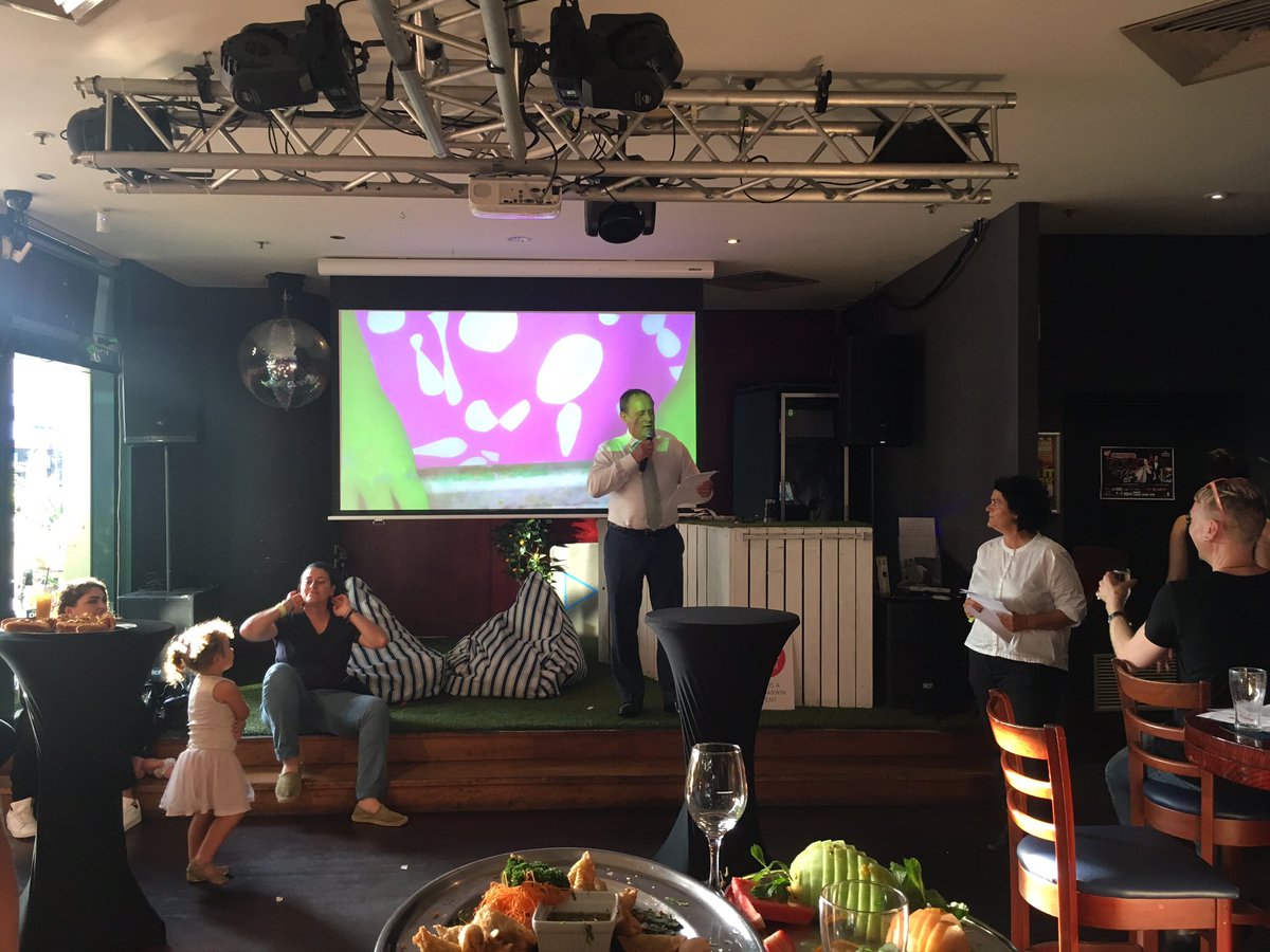 CDUni_VC's tweet photo. Great to be present at the launch of the #Darwin Laneway ArtSpace in the CBD #DarwinLive https://t.co/6Ly6QDjUFb