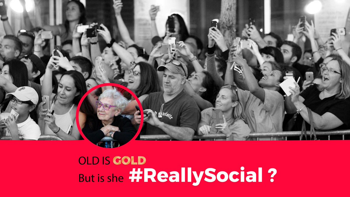 reallytarun's tweet photo. OLD IS GOLD
But is she  #ReallySocial ? https://t.co/Nj6NSuB4ai