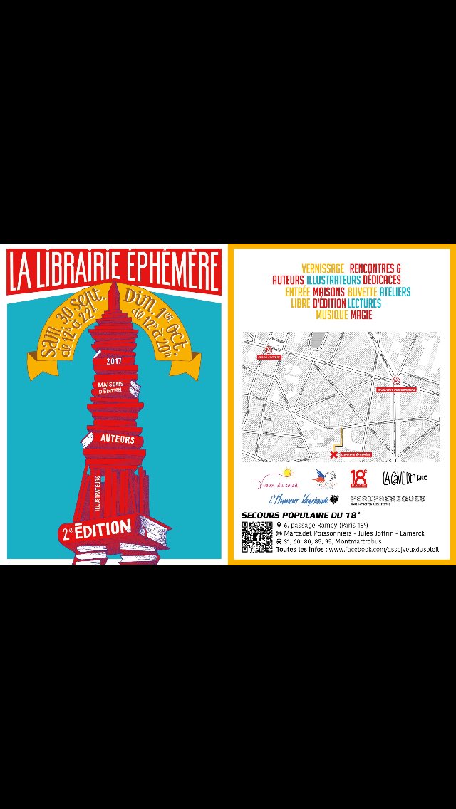 valtrier's tweet photo. Je vous attends demain à partir de 14h30 pour dédicacer "Le secret d'Adèle" @les_arenes au @SecourspopParis ,#18eme @jveux_du_soleil https://t.co/zwrhXhFb7L
