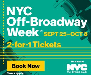nycgo_it's tweet photo. Fino all'8/10, approfittate della Off Broadway Week, 2 biglietti al prezzo di 1 per 36 spettacoli! Biglietti e info: https://t.co/OmAFXUEDhP https://t.co/NjfO1XIDpp