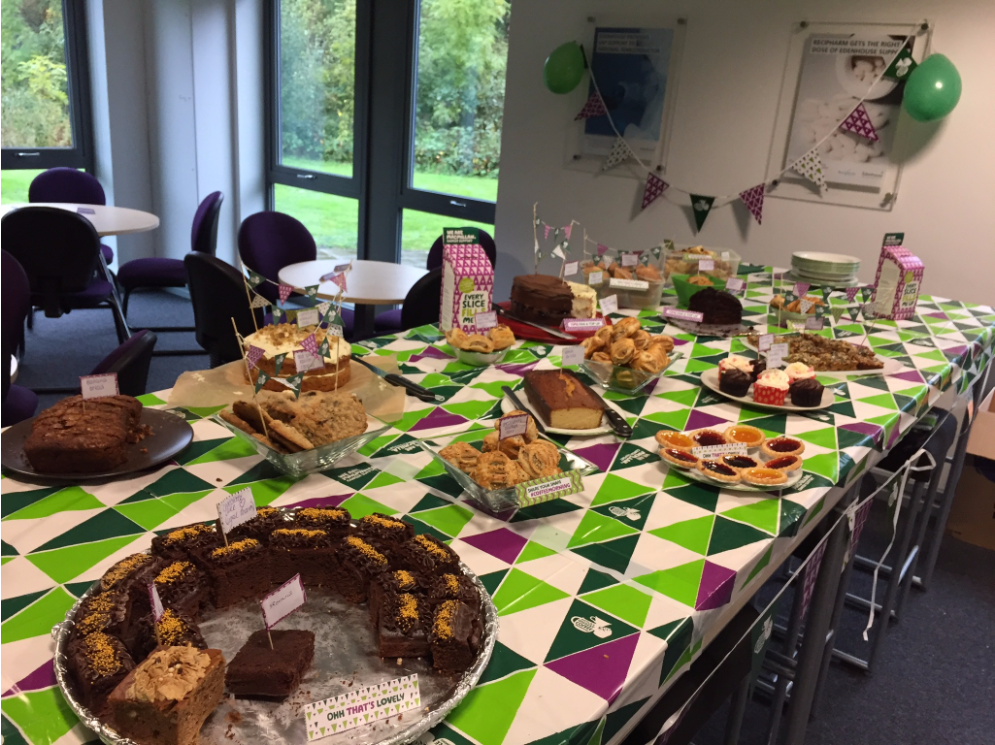 EdenhouseTalent's tweet photo. Cake is okay for breakfast on Friday's... right?! #macmillancoffeemorning #cakes #FridayFeeling https://t.co/jcyrUMT86A