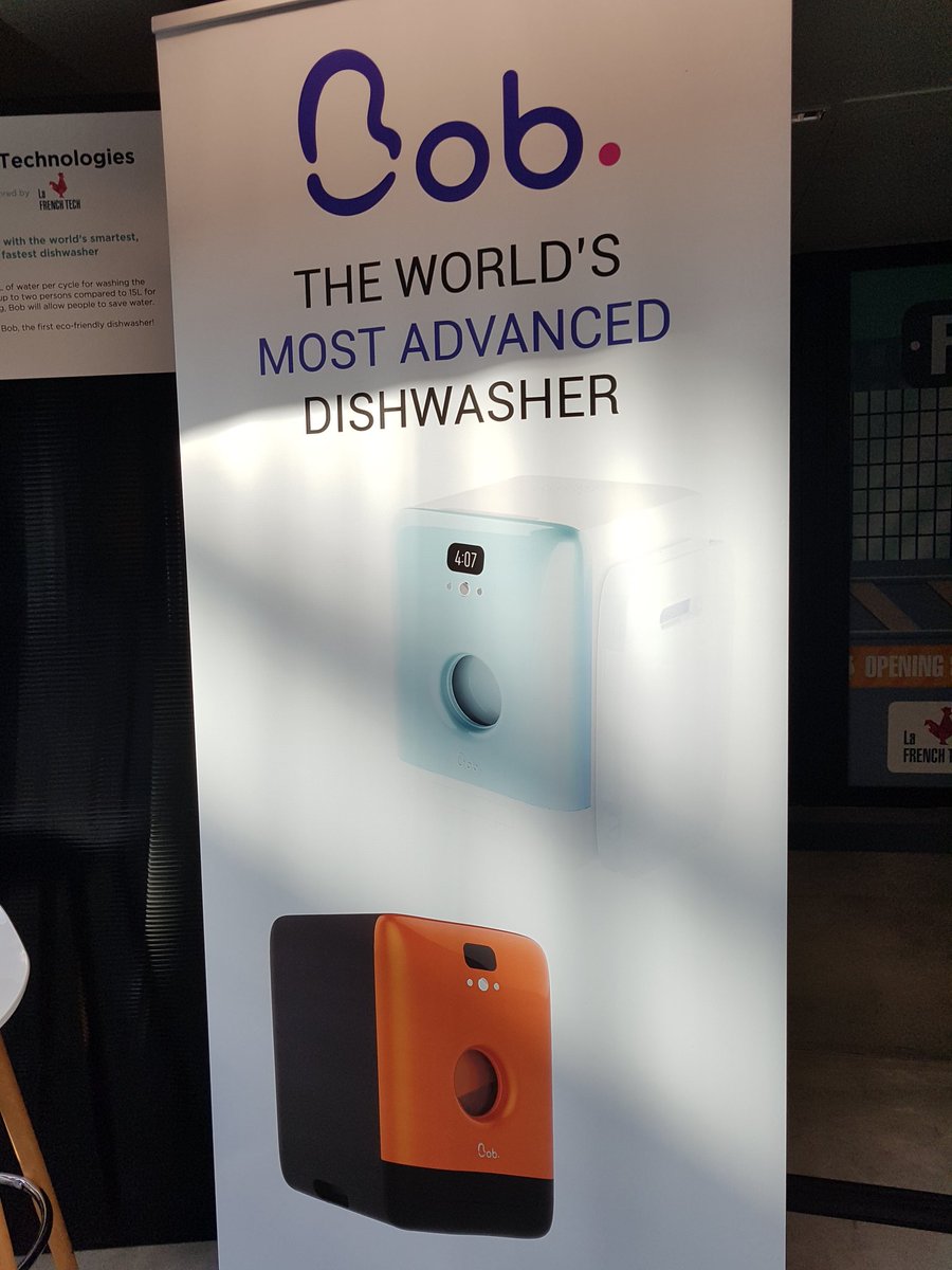 MathieuFlex's tweet photo. Bob, le lave-vaisselle le plus compact et le plus rapide du monde. Lancé au #CES2018 ! #changeNOW2017 @daan_tech - prix cible 299€ https://t.co/mYBhKWN7mU