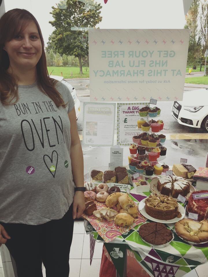 MonarchChemists's tweet photo. Macmillan #coffeemorning @macmillancancer @macmillancoffee all day today! Come in and buy a cake! 🍰🍰 @CoventryUpdate Canley https://t.co/Mt3jgcvm5r