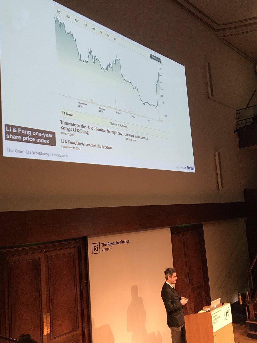 ss_daswani's tweet photo. 'Innovate or Die' - How Li & Fung's drastic drop in share prices forced them to innovate...! @christianward @Stylus_LIVE #ifstylus https://t.co/nPMYm1PUPe