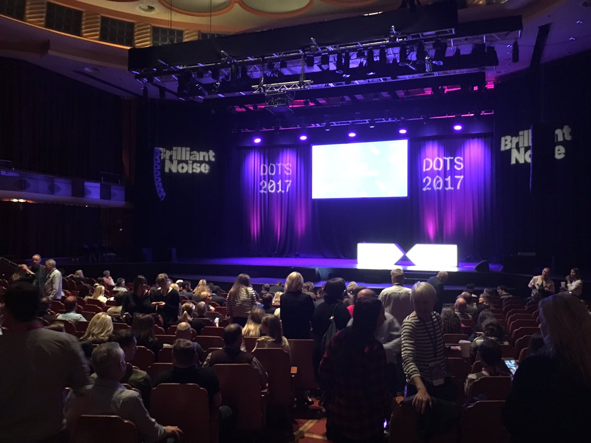 brilliantnoise's tweet photo. Welcome to Dots 2017 everyone! #dotsconf https://t.co/VSrlFEI4IB