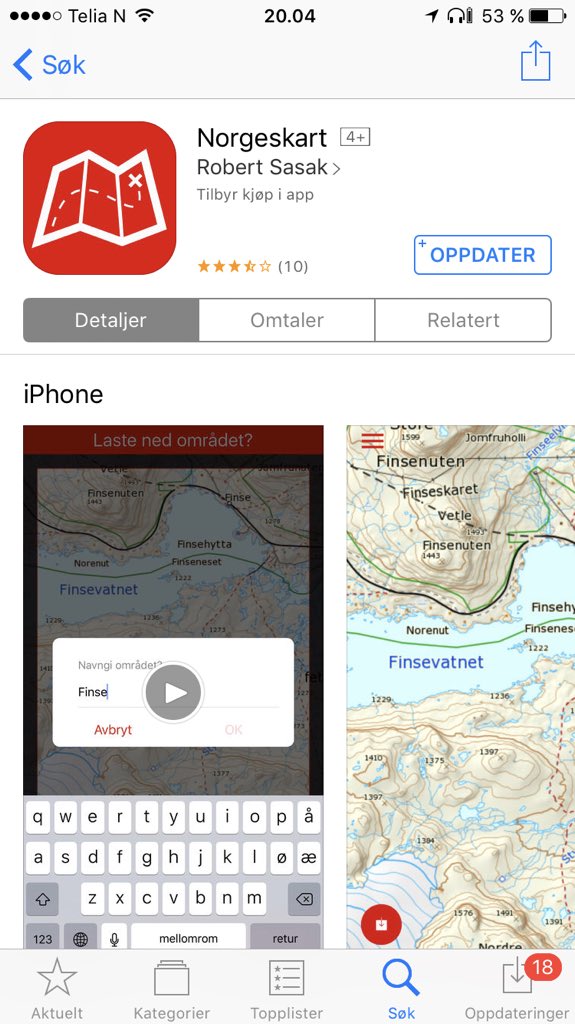 norgeskart's tweet photo. Ny funksjon! Søk etter stedsnavn og adresser. https://t.co/wIRIWjnkUT