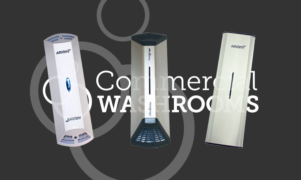 We now sell #AirSteril units. Kill unpleasant #washroom #toilet #smells &amp; odours commercialwashroomsltd.co.uk/faqs/washroom-…