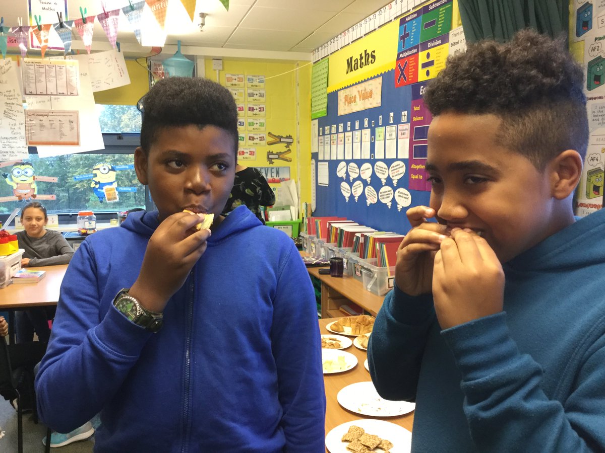 BCPS_6H's tweet photo. We are enjoying our French food taster session- some more than others. @BCPSDeputy @BCPS_4M #internationalweek https://t.co/0dBAgCNTTv