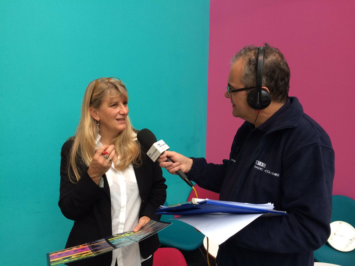 BBCRadioLincs's tweet photo. A busy morning @unilincoln for @LightsExpo. @melvynprior live from the event. https://t.co/vOpv3kWZAy