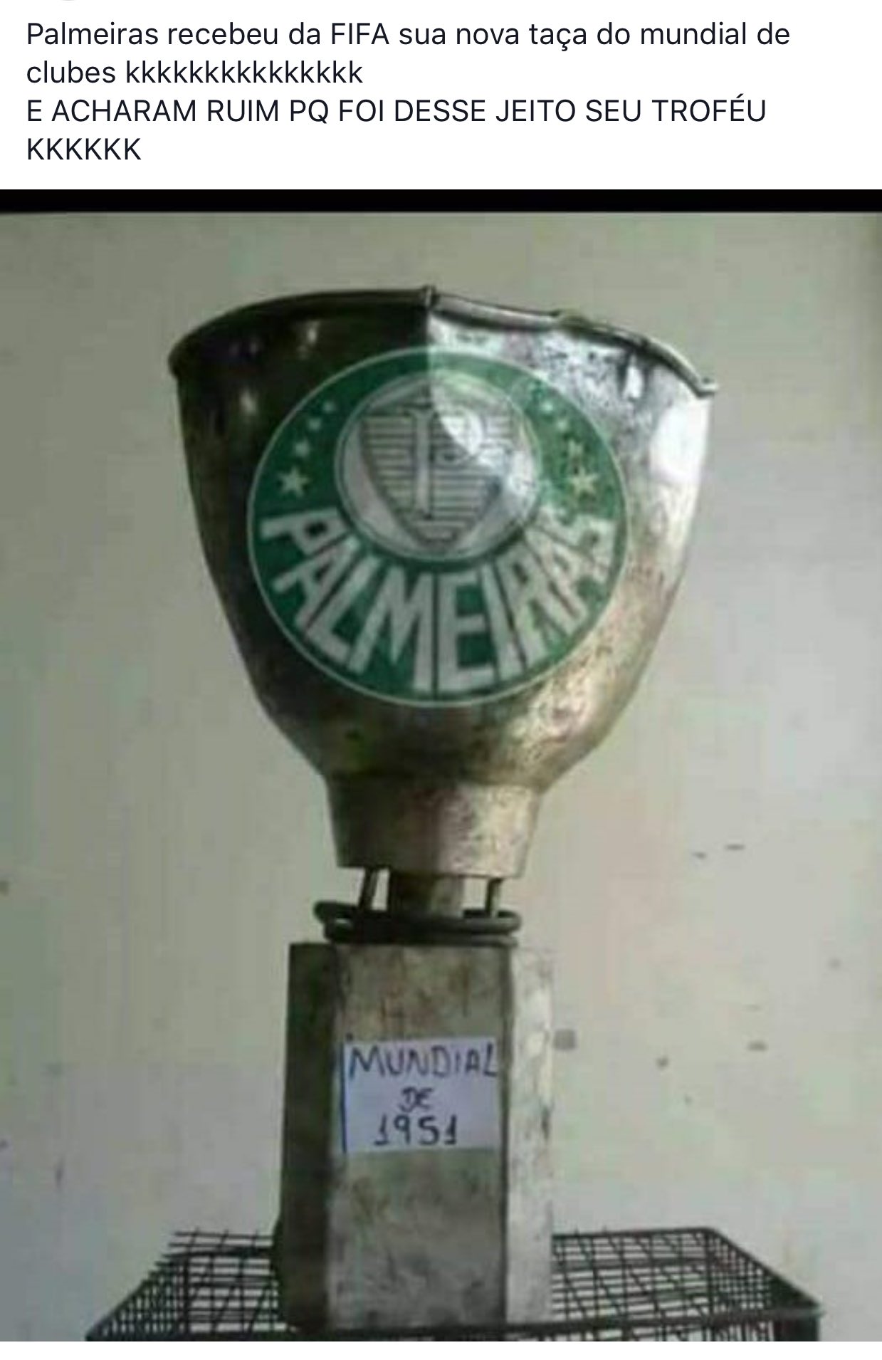 Palmeiras Tem Mundial?Kkkkk