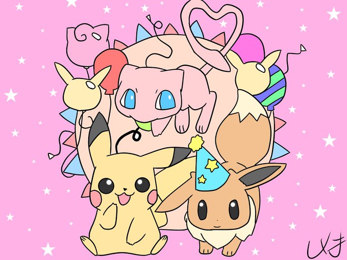 ディズニーブック ベスト50 ミュウ ポケモン イラスト イーブイ