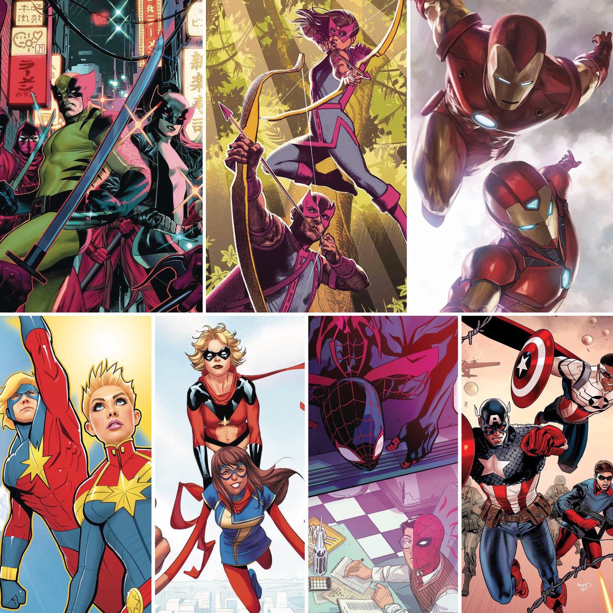 DarkSideComicUK's tweet photo. 🎉 We still have stock of most of these awesome new titles! 🎉
💫 ONE SHOT, OLD vs NEW, MARVEL GENERATIONS! 💫
#marvel #marvelgenerations https://t.co/RLFFYfnMYF