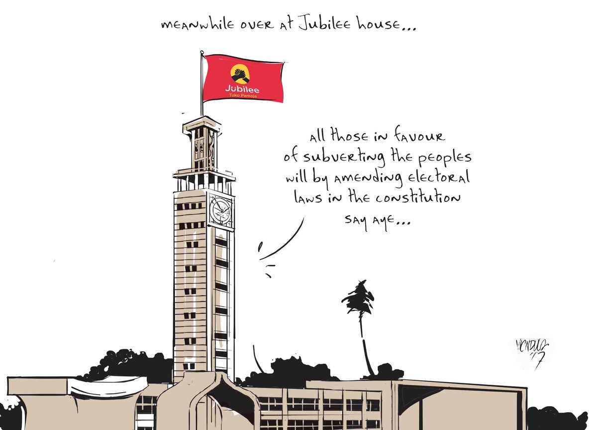 .<a href="/ndula_victor/">VICTOR NDULA</a> perfectly captures yesterday's #ElectionRiggingLaws shenanigans.