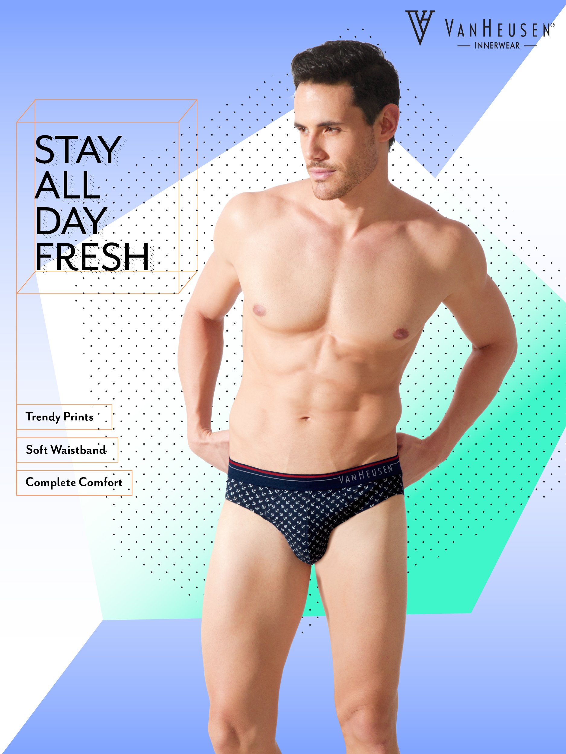 Van Heusen Innerwear on X: Be in the spotlight with Van Heusen Briefs. It  is powered with All Day Fresh technology to give you a lasting freshness  till the end of the
