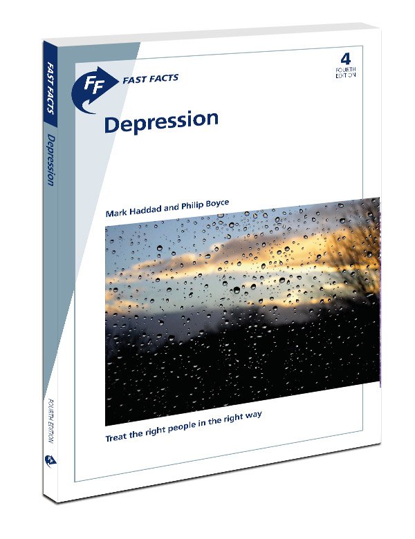emprobs's tweet image. Fast Facts: Depression – Written for doctors, read by patients too. Out now! fastfacts.com/fast-facts/Dep… #mentalhealth #depression #anxiety