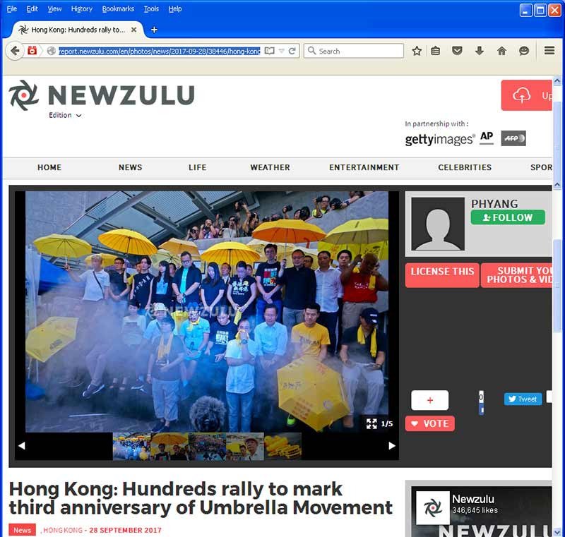 My News Report on
#UmbrellaMovement #ThreeYearsOn in #HongKong
on #FrontPage @Newzulu News
photo.phyang.org/photo_daily.htm @hu_jia @aiww @HongKongFP