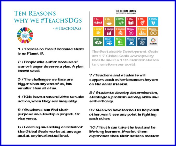 trans_at_school's tweet image. Our students feel the need for impact. If learning isn't connected to purpose, they feel bored or frustrated. #learning2think #TeachSDGs