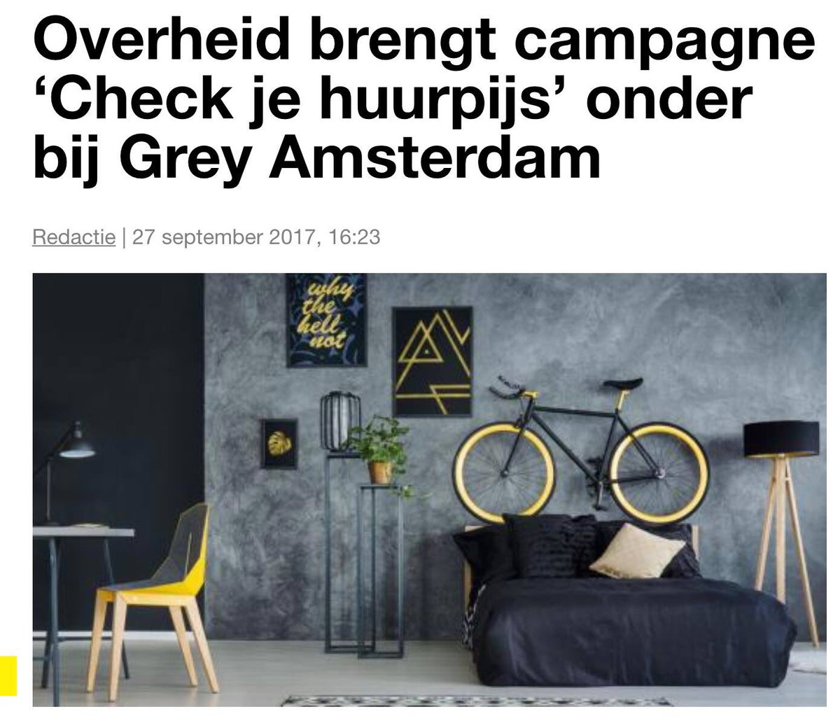 GreyAmsterdam's tweet photo. It's official, we won the BZK Government pitch! 🍾
More info: https://t.co/Mcd7LTm40i #advertising #Marketing https://t.co/W94ymIzNaH