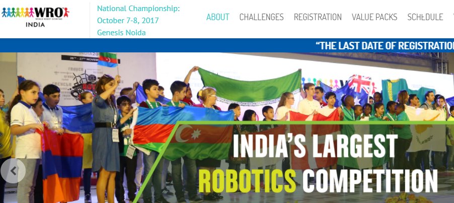 ashish_sureka's tweet photo. Aadi qualified regional championship round for @WROINDIA [largest robotics competition] - look forward to national championship [8 Oct] https://t.co/4rmVQxFUhe