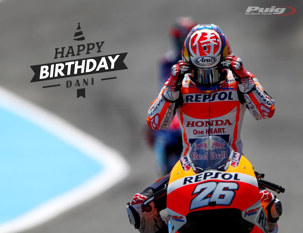 Happy Birthday Dani Pedrosa!! / Feliz cumpleaños !! 