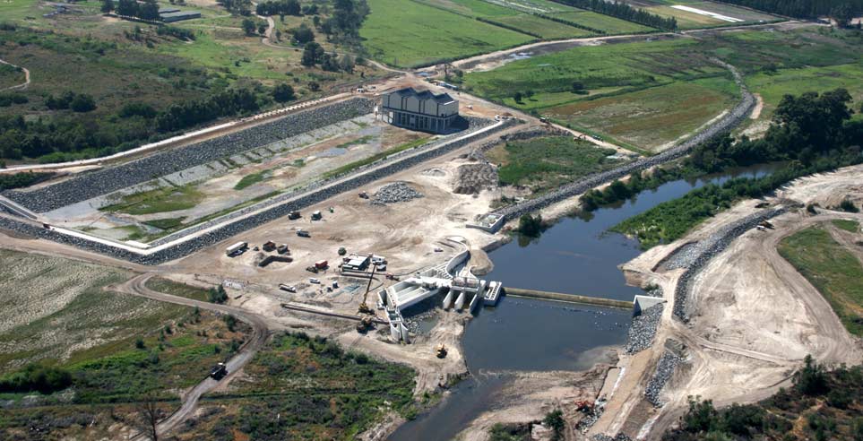 The Berg River Dam.