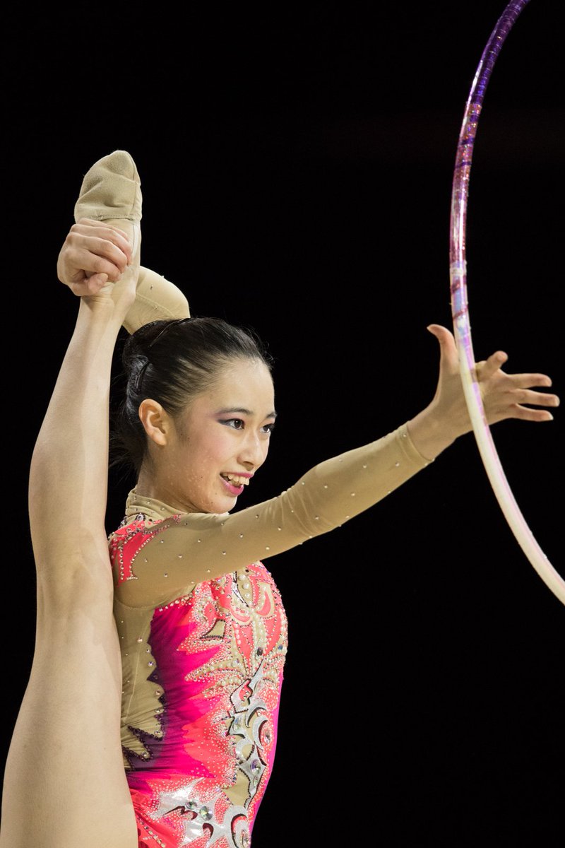 スポーツナビ 新体操 イオンカップ第2日 安達新体操クラブ 堂園明香里 田村菜々子 石井陽向 写真 奥井隆史